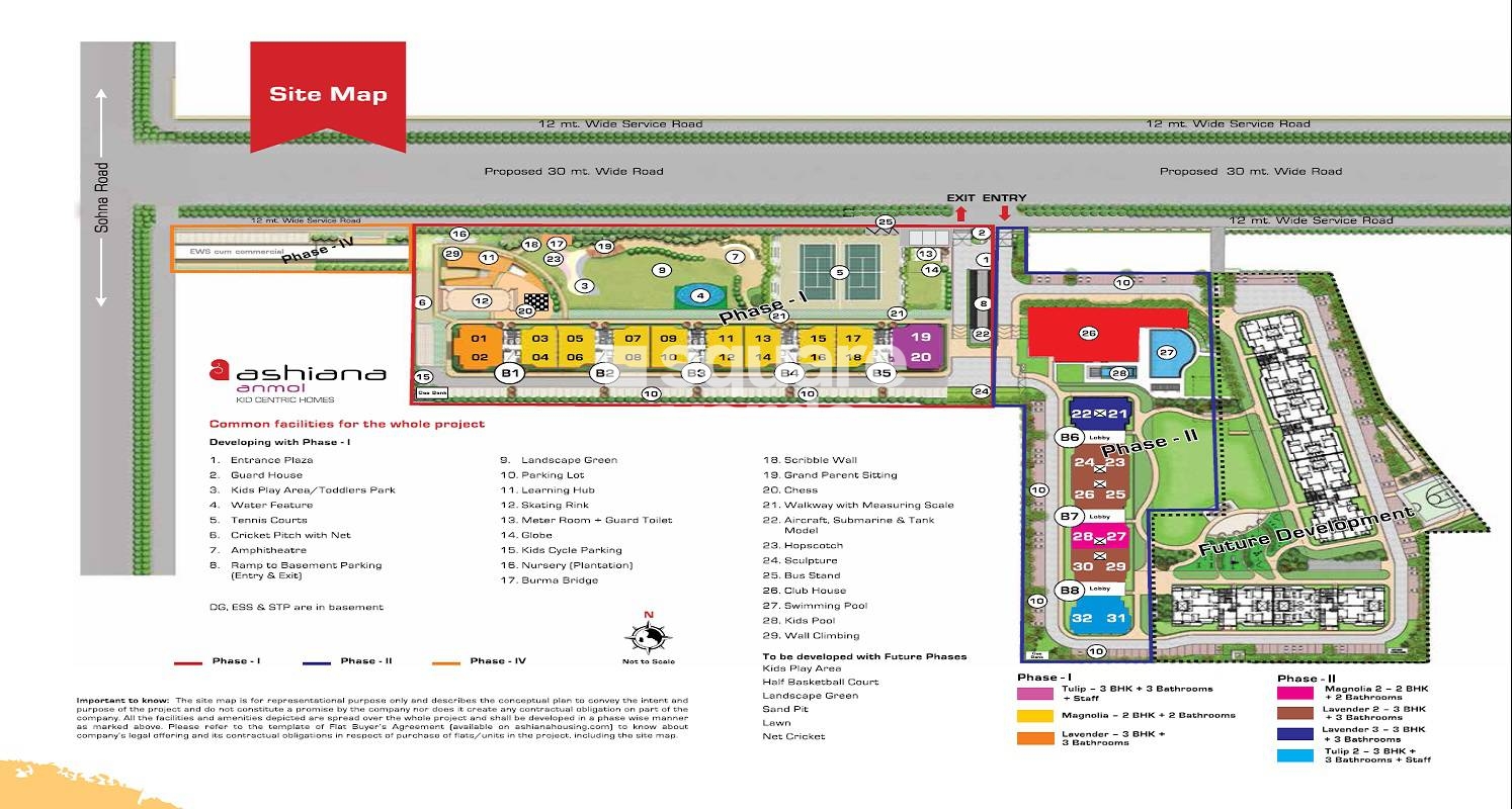 Ashiana Anmol Phase In Sohna Sector Gurgaon Cr Floor