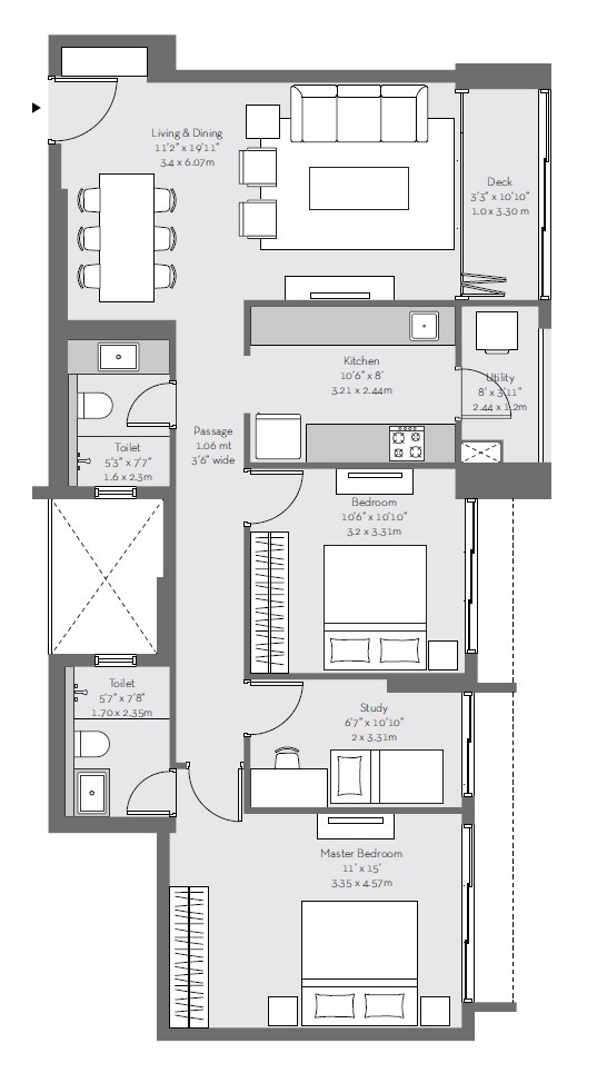 Godrej The Trees Phase Ii Floor Plans Vikhroli East Mumbai