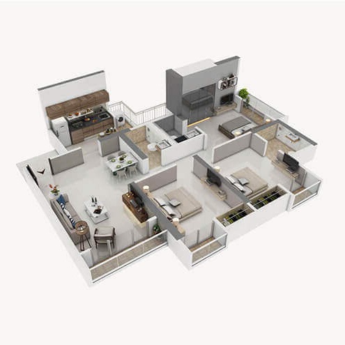 Paranjape Opulus Floor Plans Ghodbunder Road Thane