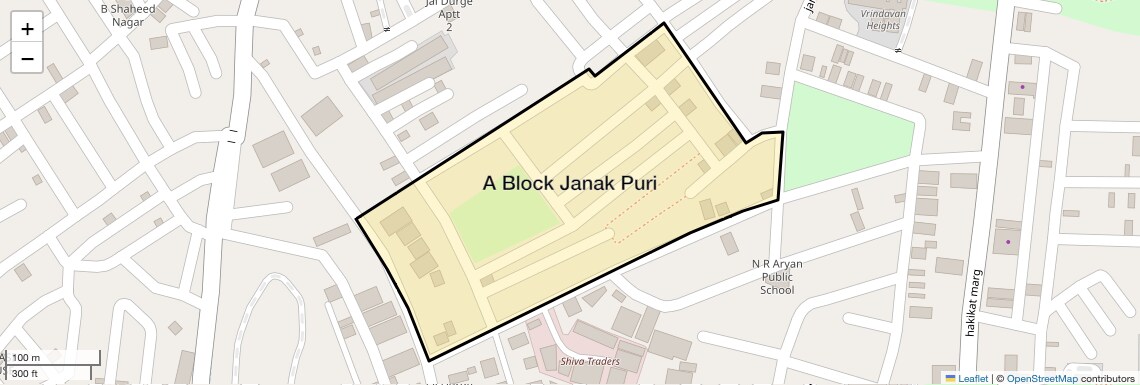 Check Time Travel of A Block Janak Puri, Ghaziabad