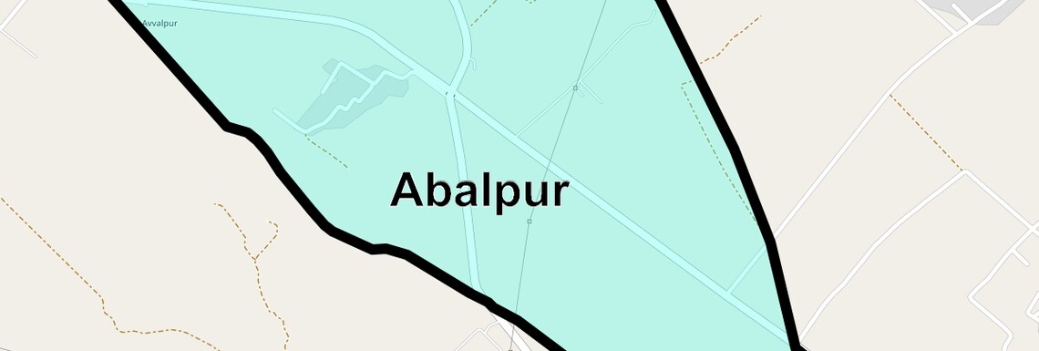 Location Map of Abalpur, Ghaziabad