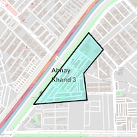 Abhay Khand 3 Map