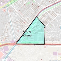 Abhay Khand Map