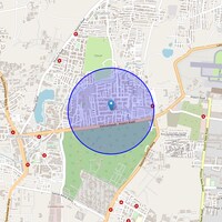 Adarsh Colony Map