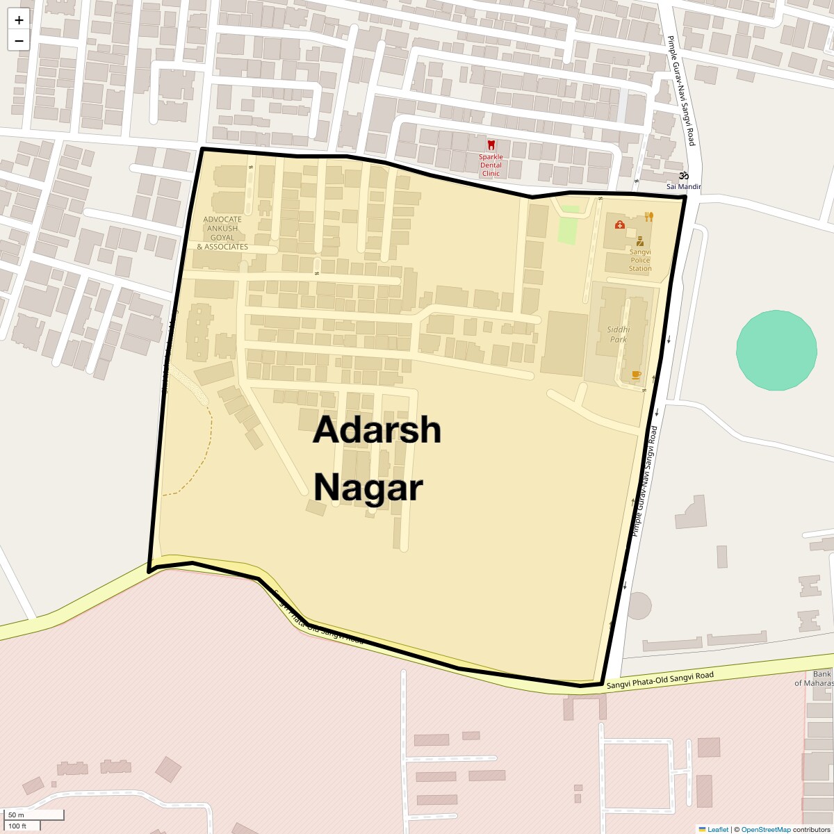 Check Time Travel of Adarsh Nagar, Pune