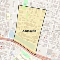 Addagutta Map