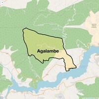 Agalambe Map