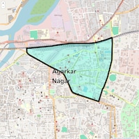 Agarkar Nagar Map