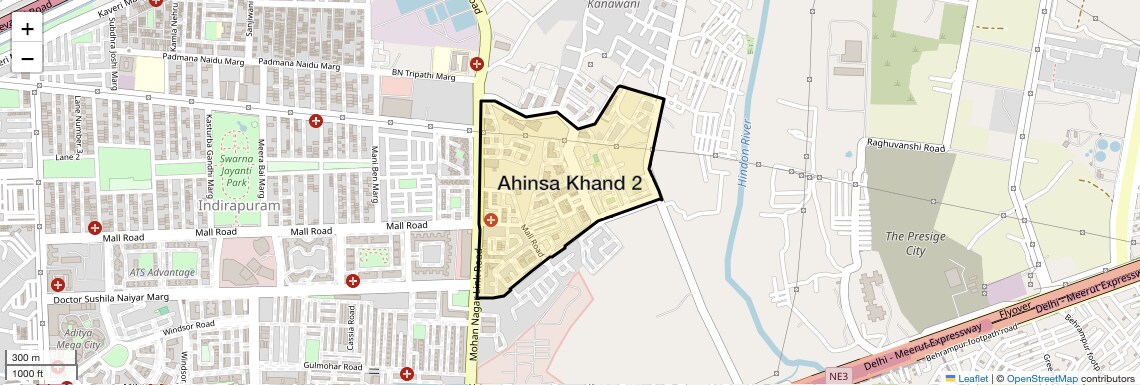 Ahinsa Khand 2 Map