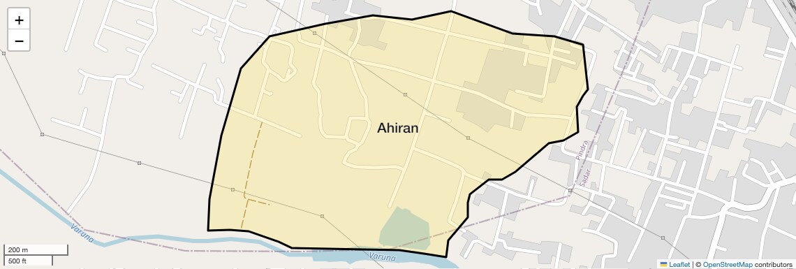 Ahiran Map