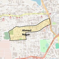 Ahmed Nagar Map
