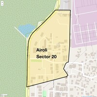 Airoli Sector 20 Map