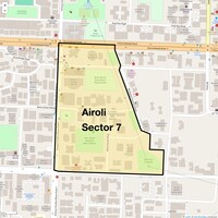 Airoli Sector 7 Map