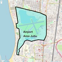 Airport Area Juhu Map