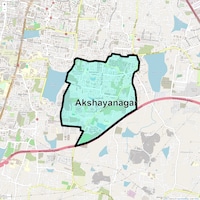 Akshayanagar Map