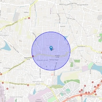 Akshya Nagar Map