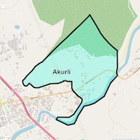 Akurli Map