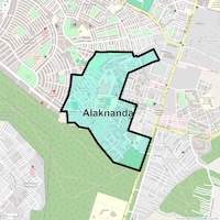 Alaknanda Map