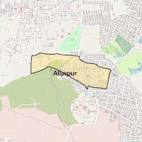 Alijapur Map