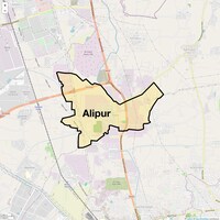 Alipur Map