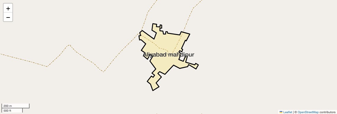 Location Map of Aliyabad Mahdipur, Greater Noida