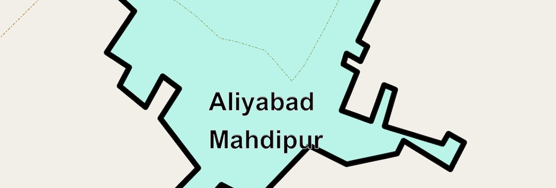 Location Map of Aliyabad Mahdipur, Greater Noida