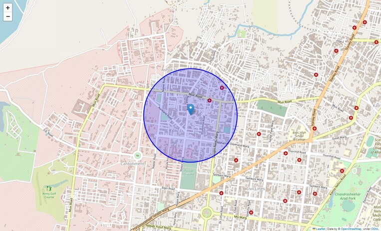 Location Map of Alka Puri Colony