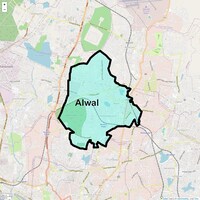 Alwal Map