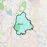 Alwal Map