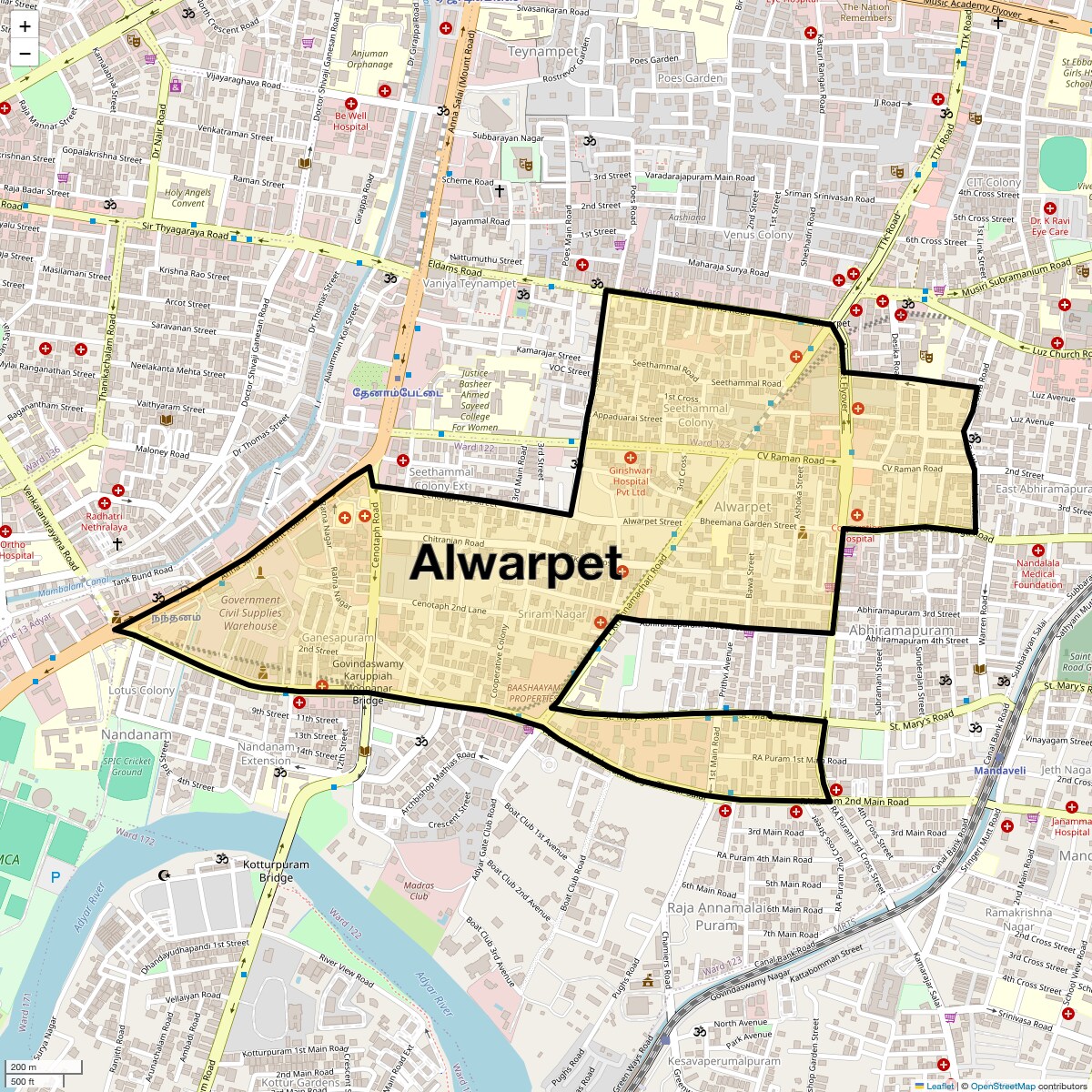 Check Time Travel of Alwarpet, Chennai