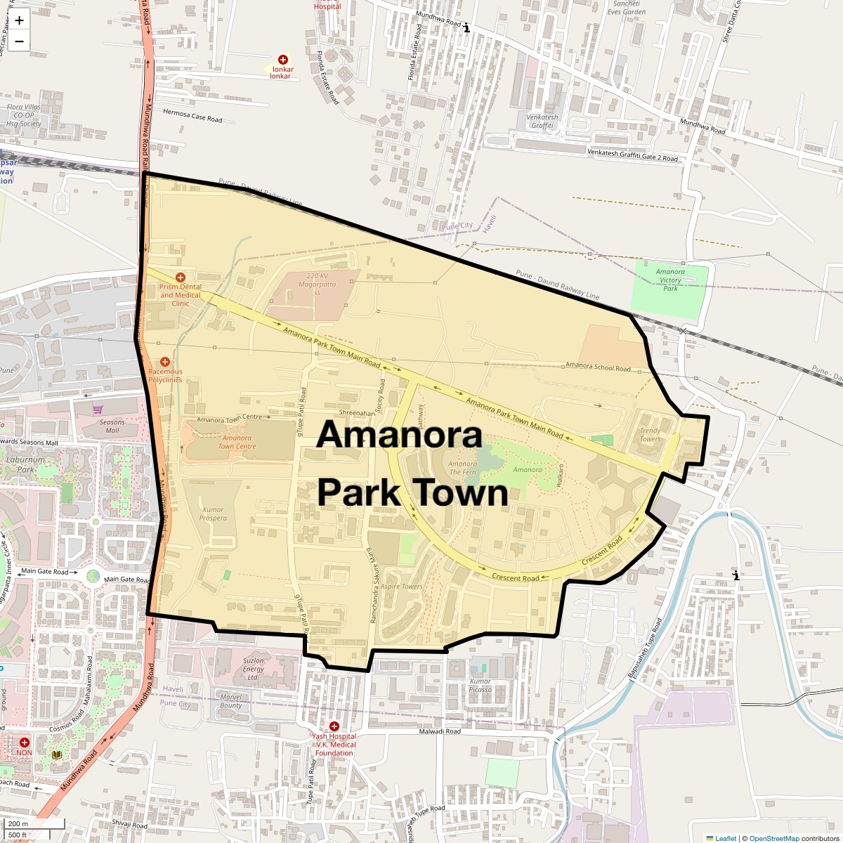 Check Time Travel of Amanora Park Town, Pune
