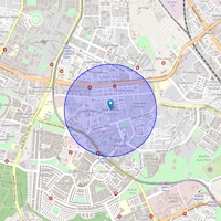 Amar Colony Map