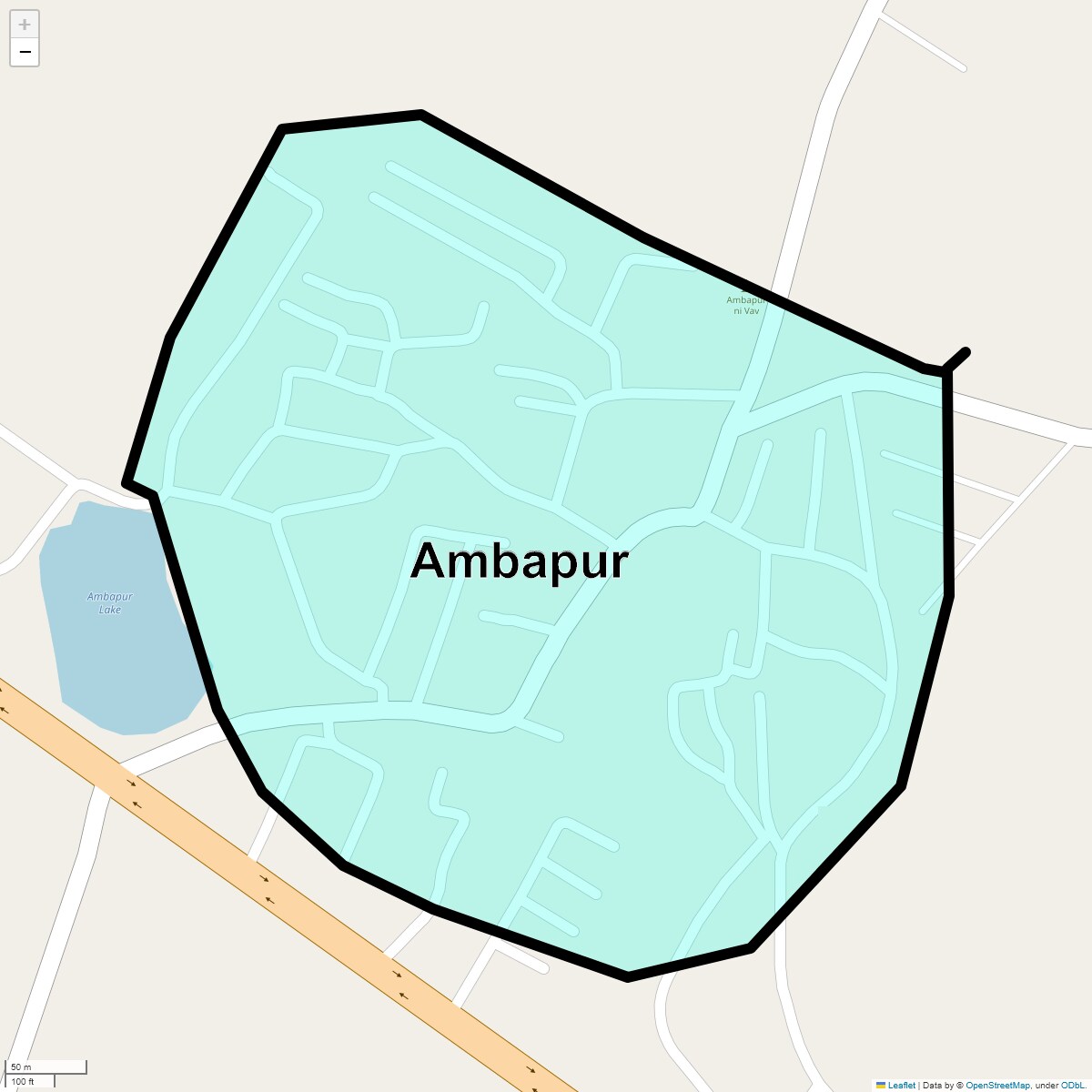 Ambapur Map