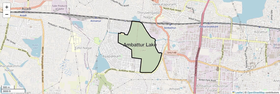 Ambattur Lake,Chennai