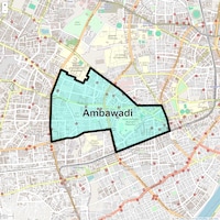 Ambawadi Map