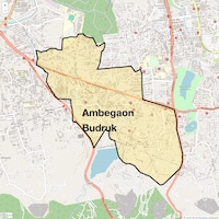 Ambegaon Budruk Map