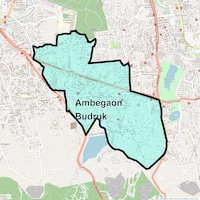 Ambegaon Budruk Map