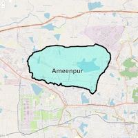 Ameenpur Map