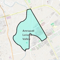 Amrapali Leisure Valley Map