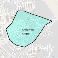Amrawad Khurd Map