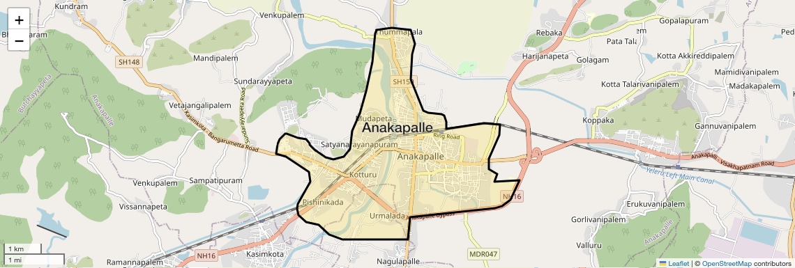 Check Time Travel of Anakapalle, Vizag