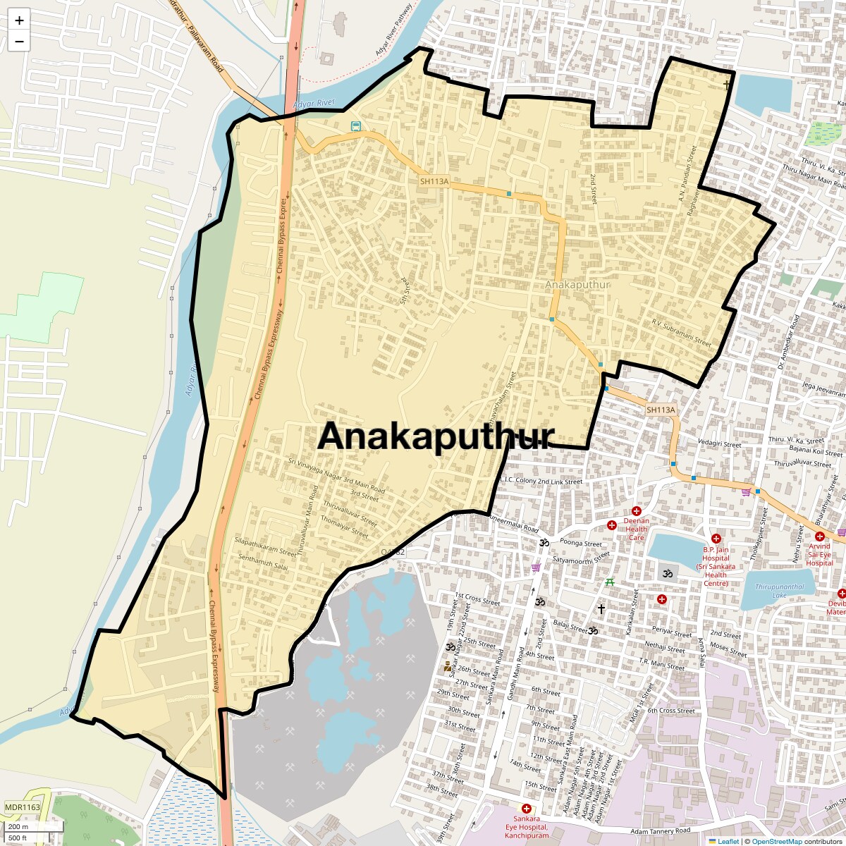 Check Time Travel of Anakaputhur, Chennai