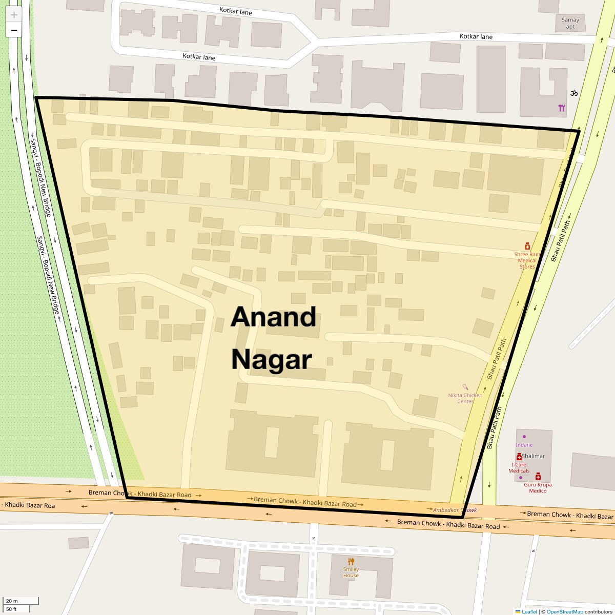 Check Time Travel of Anand Nagar, Pune