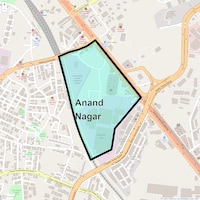 Anand Nagar Map