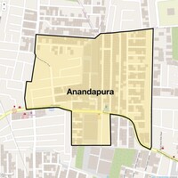 Anandapura Map