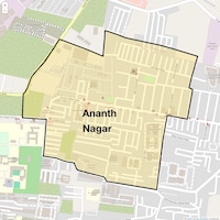 Ananth Nagar Map