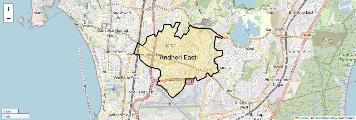 Andheri East Mumbai Map Photos Videos Price Trends Projects Andheri East Mumbai V3 