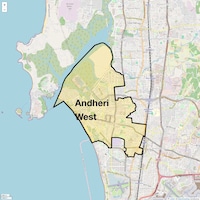 Andheri West Map