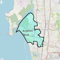 Andheri West Map