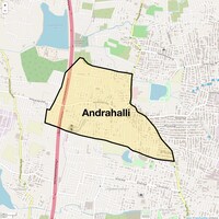 Andrahalli Map